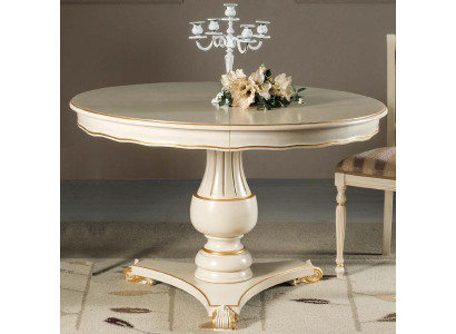 Ronde eettafel Eettafels Eettafels Stijlen Elisa Eettafels Luxe meubels Hout