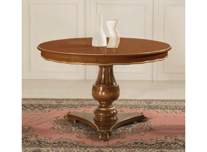 Luxe Ronde Tafel Massief Hout Italiaanse Eettafel Ronde Meubelen Nieuw