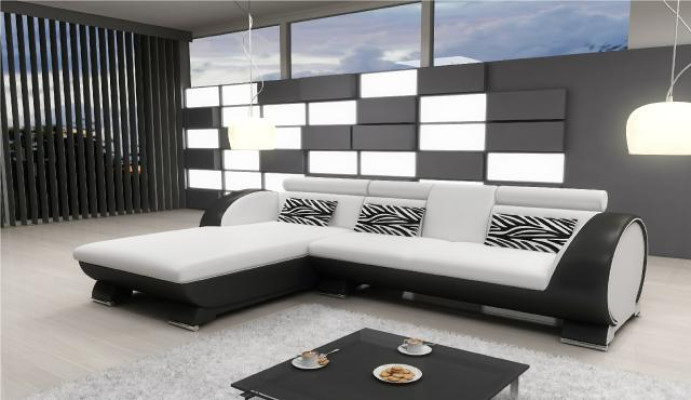 LEDEREN BANK HOEKBANK BANK LOUNGE BANK ONTWERPBANK BAR FUNCTIEBANK MET USB-BEKLEDING