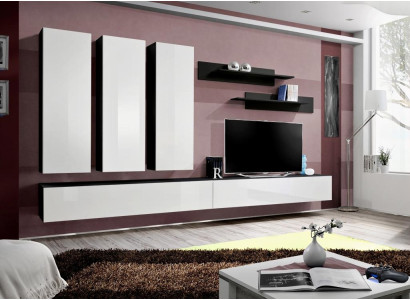 Designer inrichting Luxe woonkamer TV-standaard dressoir planken woonkamermeubels