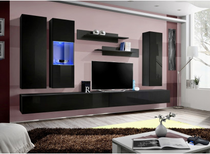Woonkamerset Designer TV-meubel Design Inrichting 7-delig.