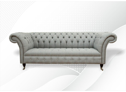 Chesterfield 3-zits designerbank banken bekleden banken stof textiel