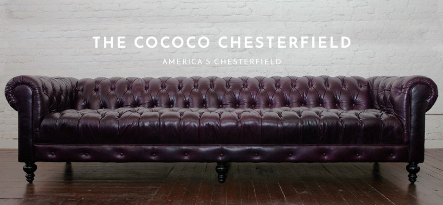 Chesterfield bank bank leder ontwerper textiel zitkussen set ontwerp.