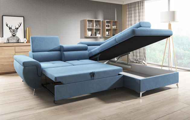 Hoekbank L-vorm Designbank Hoekbank Bank Leer Beklede Banken Woonlandschap