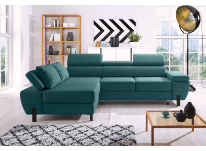 Textielsofa L-vorm Bank woonlandschap Hoekbank Hoek ontwerp Bank Banken Nieuw