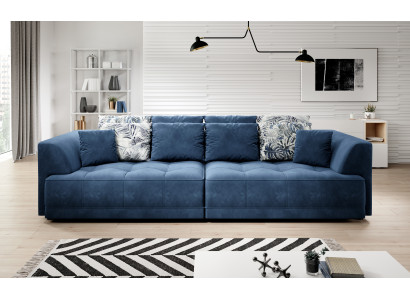 Grote xxl bank Textiel bank Bekleding Ontwerp Bank 4-zits banken Meubels Grote loungestoel