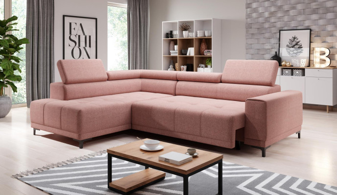 Sofa stoffen bank woonlandschap bank zitontwerp Esk hoekbank L-vorm modern