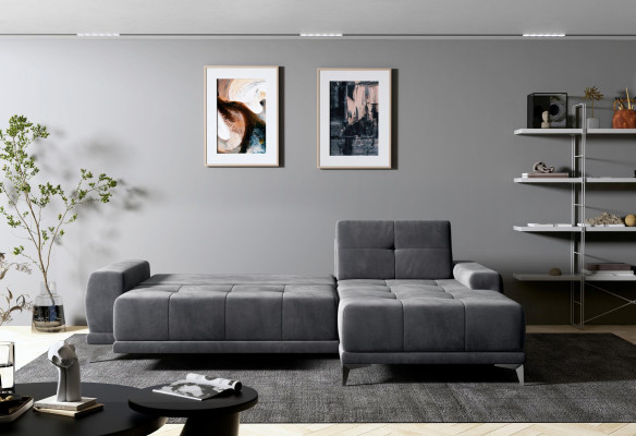 Hoekbank Bank Bank Bekleding Lederen Hoekbankstel Ontwerp Woonlandschap Nieuw