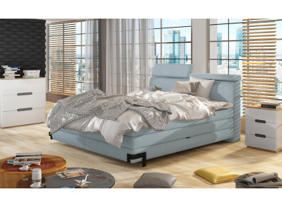 Ontwerpersbed Slaapkamerbedden Textiel Hotel Luxe Gestoffeerd Boxspring Bed Meubels