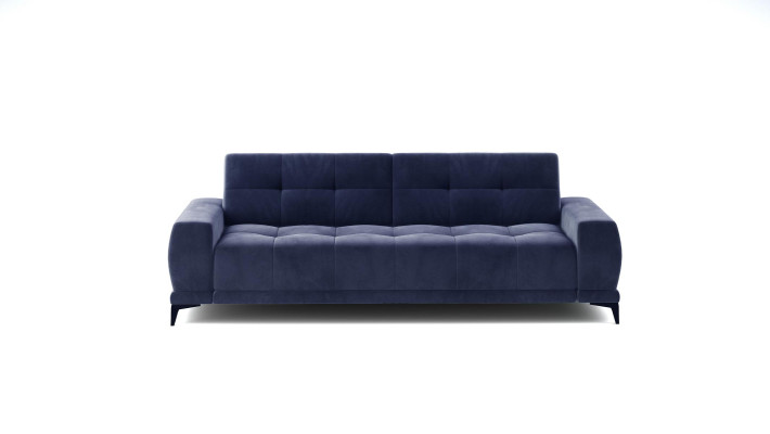 Driedelige designbank, 3-zitsbank, bankstel, gestoffeerde set, xlmeubels.