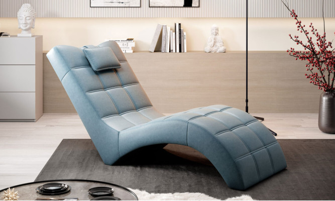 ONTWERP RELAX LIGSTOEL LIGZETEL CHAISELONGUE RÉCAMIÈRE LIGSTOEL