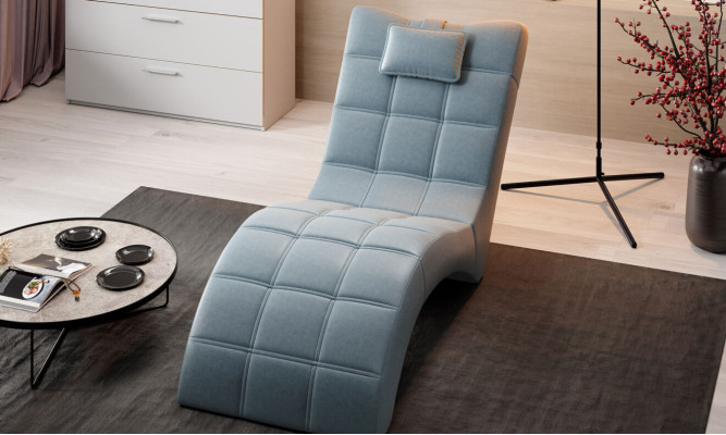 ONTWERP RELAX LIGSTOEL LIGZETEL CHAISELONGUE RÉCAMIÈRE LIGSTOEL
