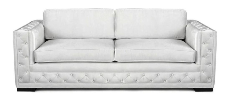 Weiß Chesterfield Modern Design Banken Stoff Bank Nieuwe Creatieve Meubels 3 Zits