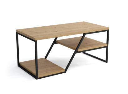 Woonkamer salontafel Modern Elegant Luxe Design Hout Bijzettafels