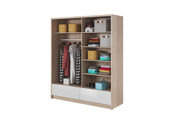 Garderobe Opbergkast 180cm Plank Kast Archief Schuifdeuren Schuifdeuren Kantoor