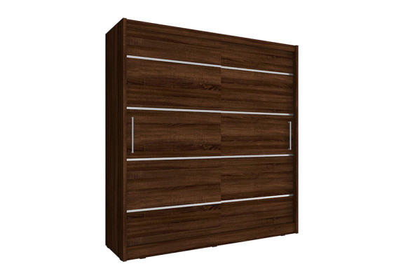 Multifunctionele plankenkastrek voor opslag- en decoratiedoeleinden, kledingkasten van 200 cm.