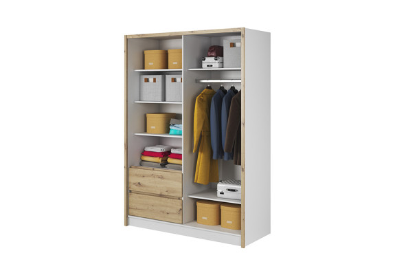 Meervoudig doel plankenkast plank opbergkast kledingkast garderobe nieuw 180cm