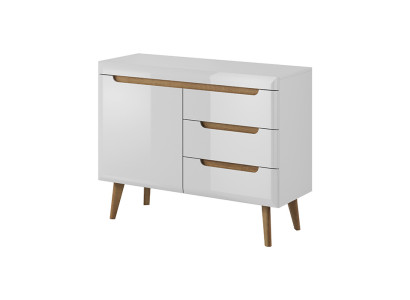 Hoge glans Nieuwe commode dressoir kast plank 107cm kasten planken