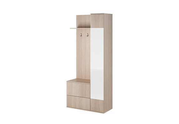 Garderobe Garderobeset Garderobekast Spiegelpaneel Gang