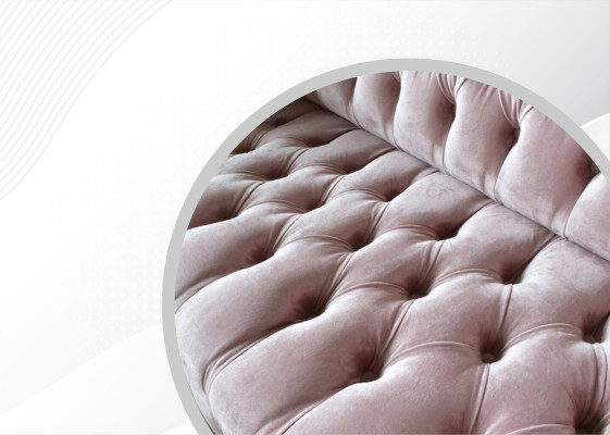 Chesterfield 3-zits Lichtroze Creatieve Meubels Nieuw Woonkamer Modern Design Bankstel