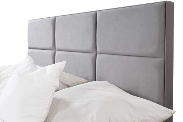 Tweepersoonsbed Gestoffeerde Bedden Stoffen Bed Ontwerp Luxe Meubels 180x200 Bedframe