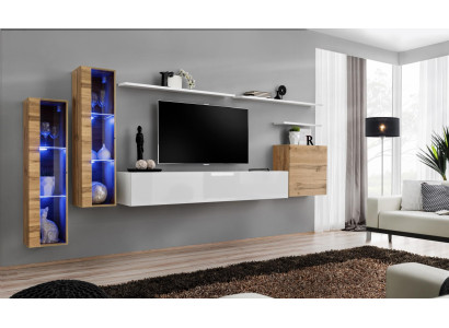 Luxe tv-standaard woonkamer meubilair rtv laagbord ontwerper modern woonkamerwand
