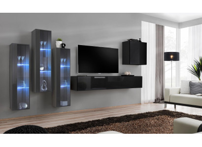 Ontwerper woonkamermeubilair muur kast woonkamer meubels hout modern.