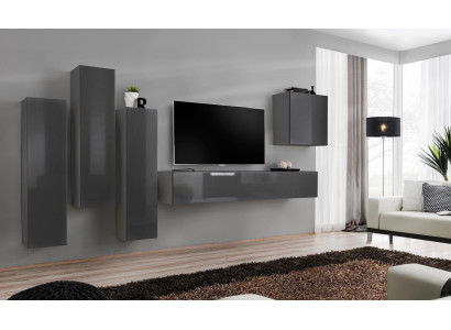 Stel Moderne Woonkamer Woonkast TV-standaard Woonkamer Set 5-delig TV-standaard.