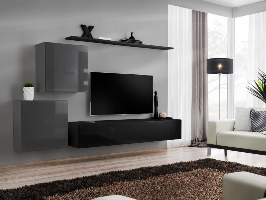 Wandkast Modern Ontwerp Woonkamer Luxe Meubels Wandplanken