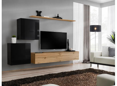 Moderne Nieuwe wandkast Sideboard bruin Designer Woonkamer meubels Houten wandkast