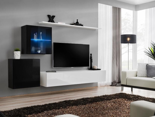 Woonkamermeubel Ontwerper Modern Woonwand 260cm Luxe Dressoir Set