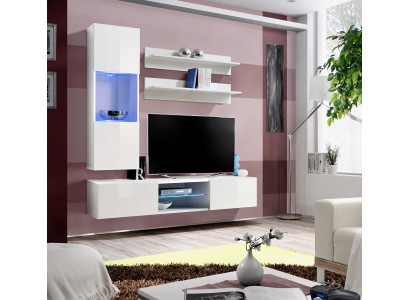 Woonwand Luxe woonkamer meubels TV-standaard Compleet 4-delig designmeubilair