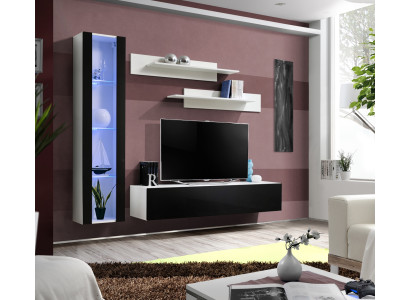 Luxe set 4-delig ontwerper wandmeubel woonkamermeubels tv-standaard inrichting meubels