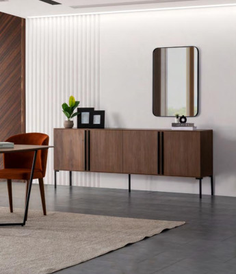 Luxe eetkamerset Eettafel 4x Stoelen Houten Stoel Textiel Eetgroep Stel Nieuw