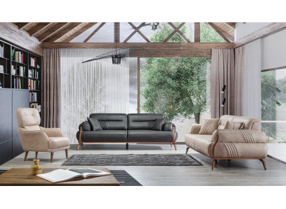 Driepersoonsbanken Woonkamer Designbekleding Stoelen Moderne Gestoffeerde Bankstellen