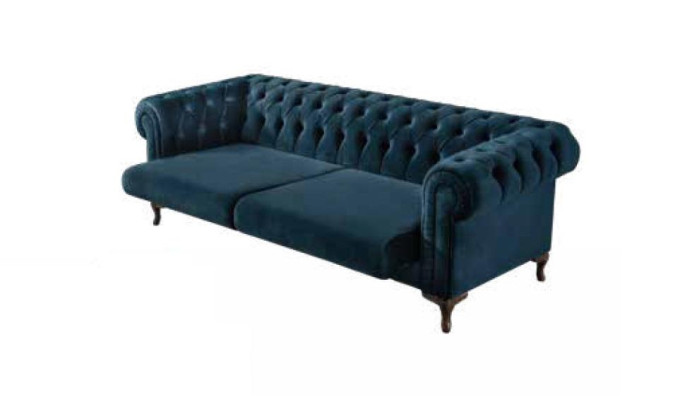 Chesterfield bankstel Luxe fauteuil tweezits stoffen bankstel  Chesterfield bank Luxe fauteuil tweezits stoffen bankstel
