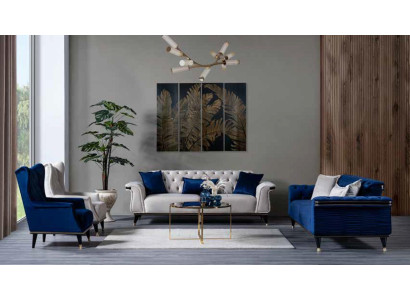 Wit Chesterfield bank Luxe bank frame Moderne meubels