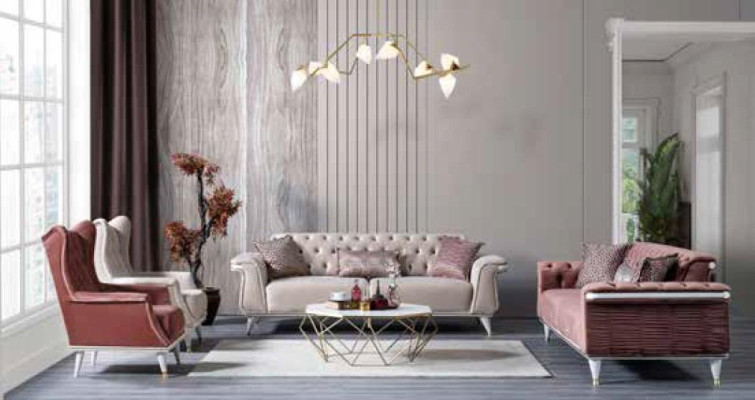 Wit Chesterfield bank Luxe bank frame Moderne meubels