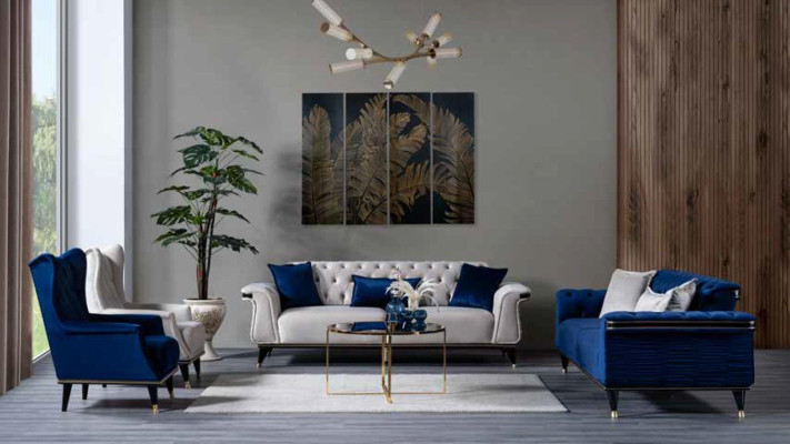 Witte Chesterfield fauteuil Moderne eenzitter Designer zitmeubels