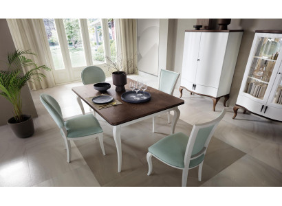 Luxe ontwerper eettafel houten tafel uitschuifbaar 140/330cm woonkamer eetkamer meubels nieuw