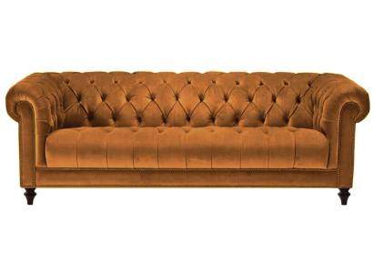 Chesterfield Original Velvet Driezits Stof Design Bankstel Gestoffeerde Bank Banken