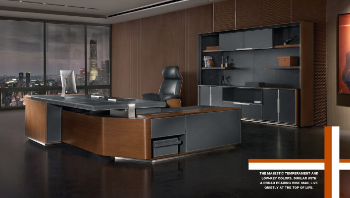 Ontwerp bureau tafel bureau stoel meubilair hoektafel met stoel 2-delig Nieuw