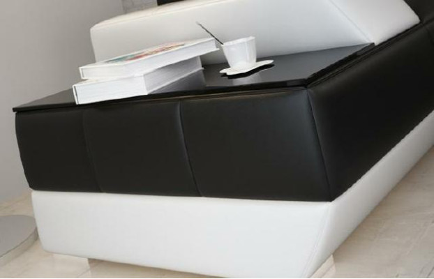 Hoekbank woonlandschap bank gestoffeerde L-vorm bankstel Hoekbanken XXL banken