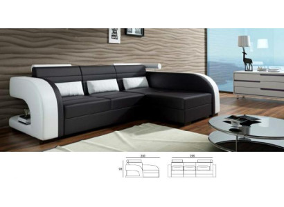 Uitstekende moderne hoekbank Comfort en stijl in perfecte harmonie