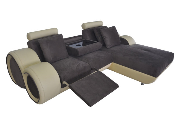 Design Bank Hoekbank Leren Hoekbank Hoekbank Landschap Bekleding L-vorm