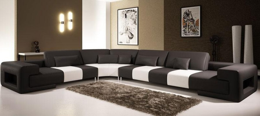 Stijlvol ontwerp en ultiem comfort met onze grote L-vormige hoekbank.