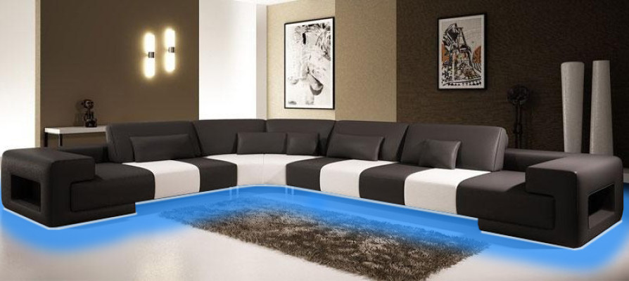 Stijlvol ontwerp en ultiem comfort met onze grote L-vormige hoekbank.