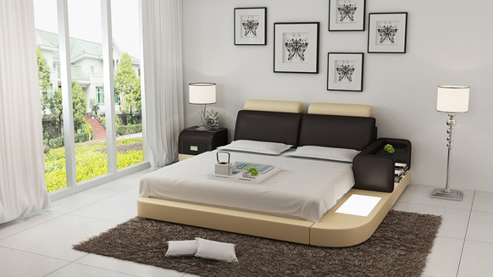 Designerbed Bed Luxuriously padded bed Double bed Marriage bed Beds 140/160/180 cm