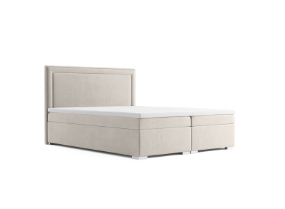 Boxspringbed Hotel Dubbel Luxe Bedden Gestoffeerde Bedlade Functie 180x200cm