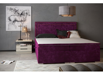 Boxspring bed hotel dubbel bed luxe bedden gestoffeerd 90/100/120/160/180x200cm.